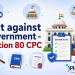 Suit against government under Section 80 CPC